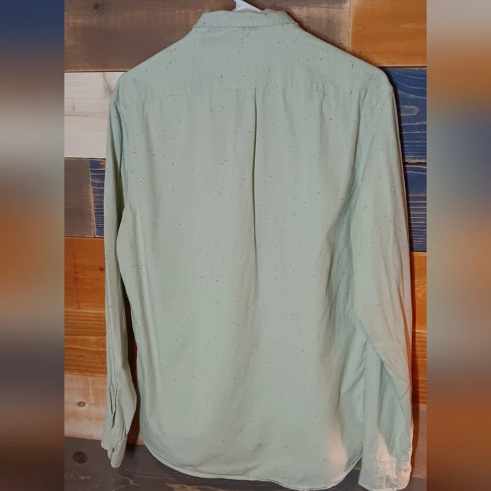 J.Crew Slim Dress Shirt M Green